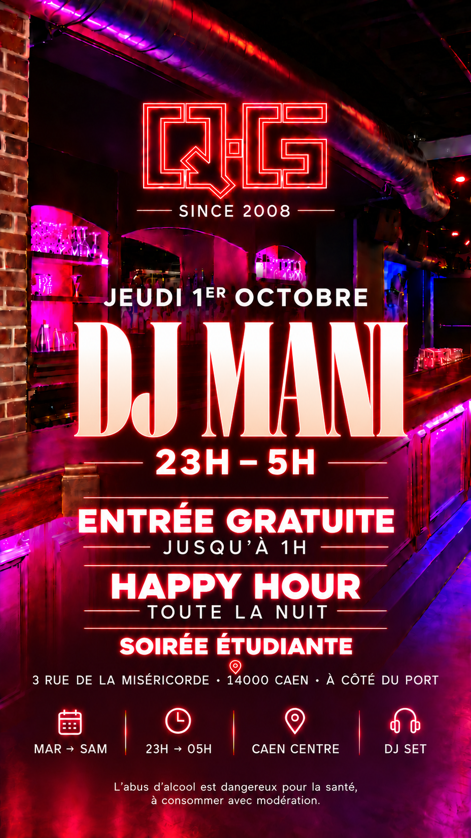 Soirée étudiante