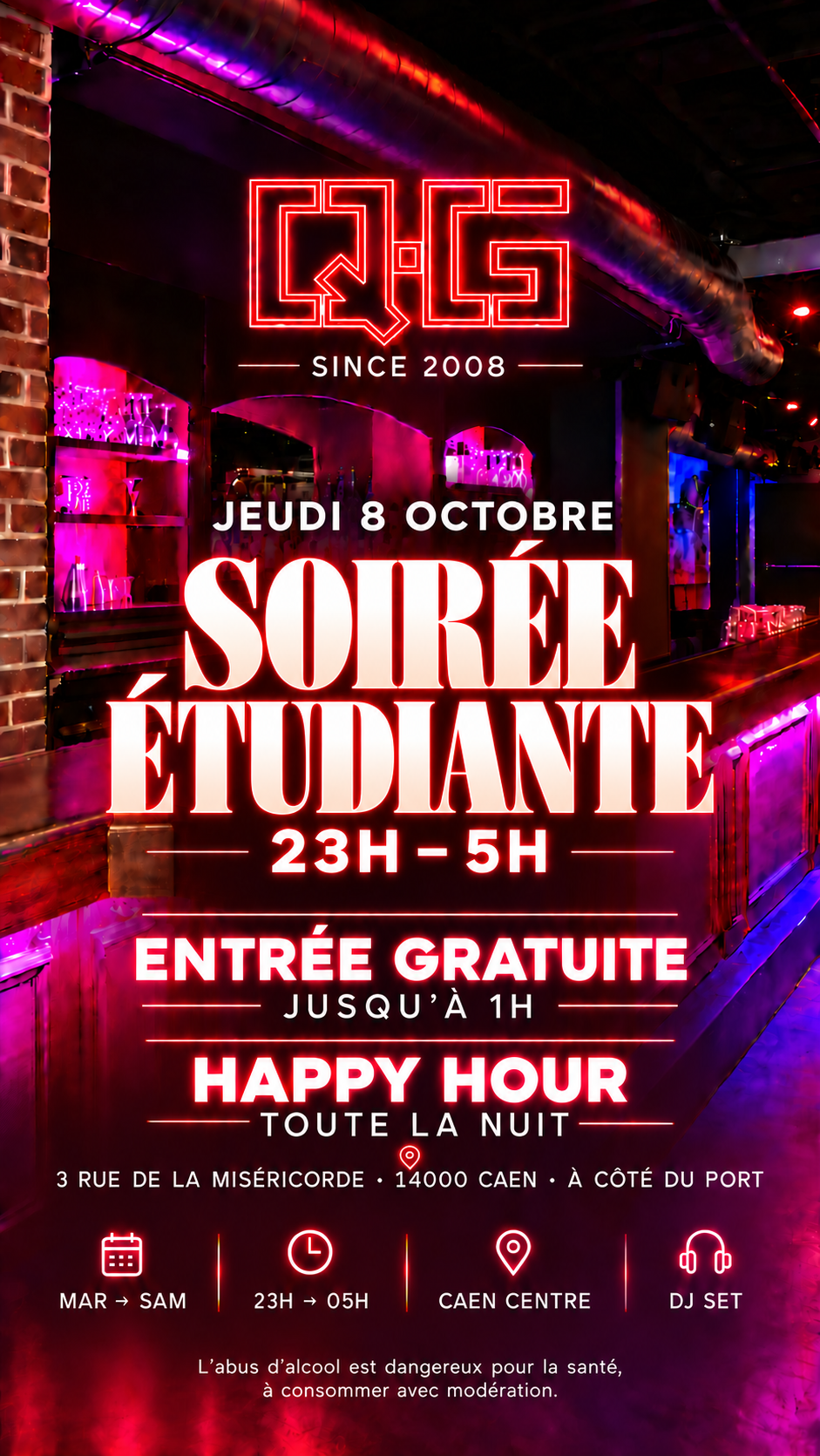 Soirée étudiante