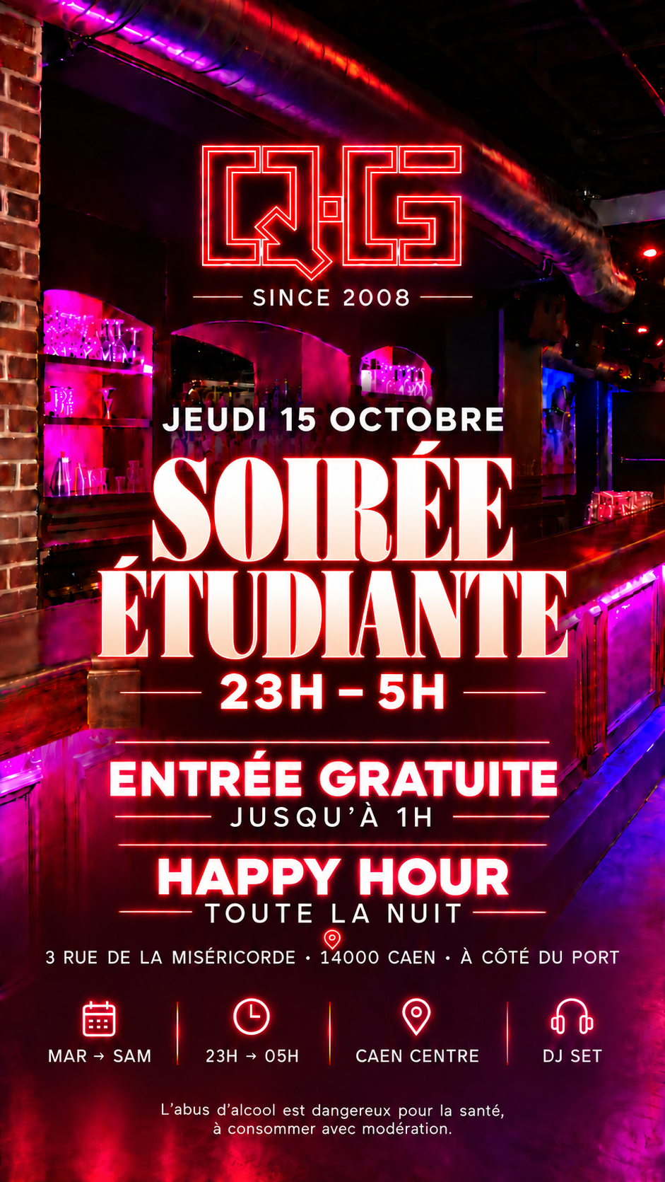 Soirée étudiante