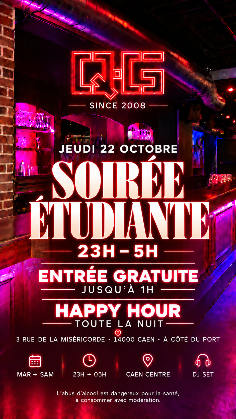 Soirée étudiante