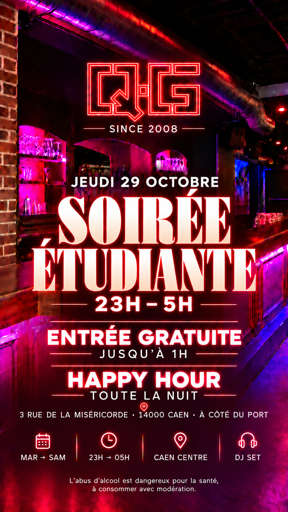 Soirée étudiante